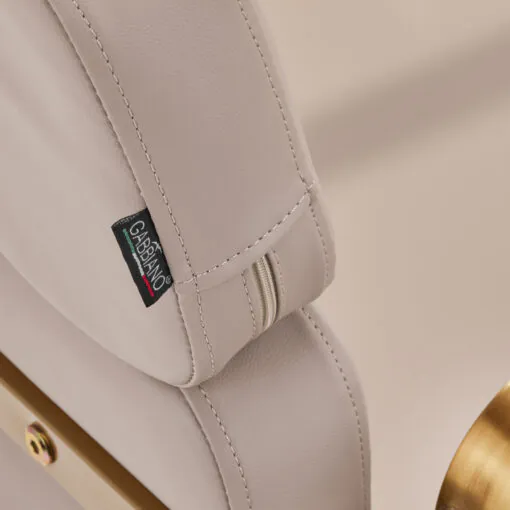 Kampaamotuoli Porto GM beige/kulta