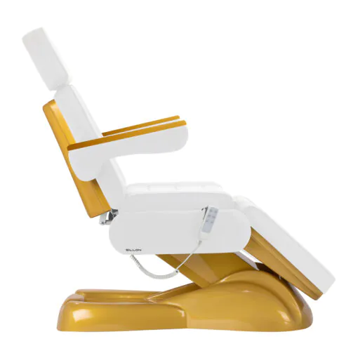 Hoitotuoli SILLON Lux 273b valkoinen/kullanvärinen 3 moottoria