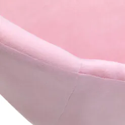 4Rico kääntyvä asiakastuoli QS-MF18G sametti pinkki