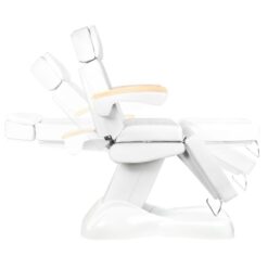 Hoitotuoli LUX, valkoinen/pyökki, 3 moottoria