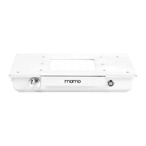 Sisäänrakennettava kasettipölynkerääjä Momo professional J-02, valkoinen.