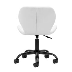 Kosmetologin jakkara QS-06G, musta/valkoinen