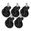 Roll Speed -rullasetti musta – 5 kpl