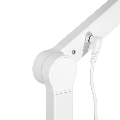 Glow L04 toimenpidelamppu pöytäkiinnityksellä, valkoinen