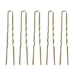 Hiuskiinnikkeet E-57 – 120 kpl, 5,6 cm, kullanväriset