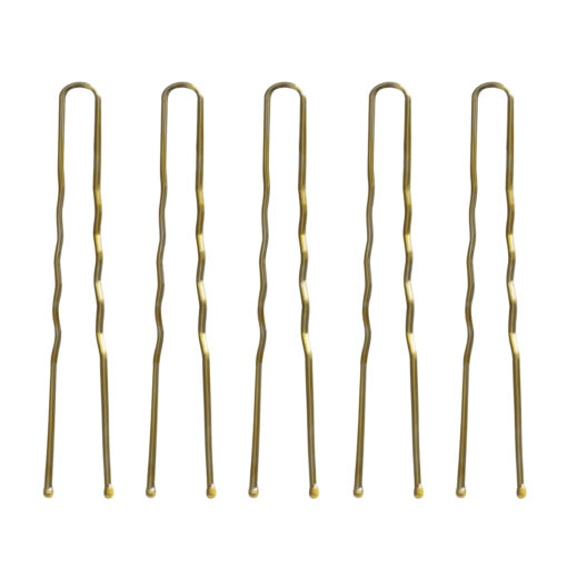 Hiuskiinnikkeet E-57 – 120 kpl, 5,6 cm, kullanväriset