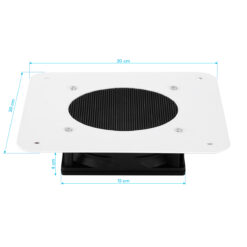 Upotettava Kynsipölyn imuri Momo X1W 100W Valkoinen
