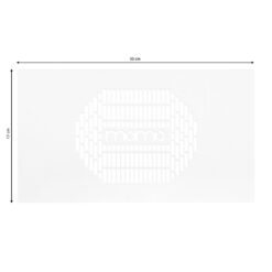 Sisäänrakennettava kasettipölynkerääjä Momo professional J-02, valkoinen.