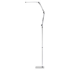 LED-hoitolamppu Yoga 22W – hopeanvärinen