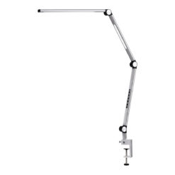 LED-hoitolamppu Yoga 22W – hopeanvärinen