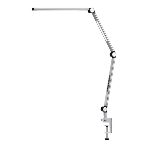 LED-hoitolamppu Yoga 22W – hopeanvärinen