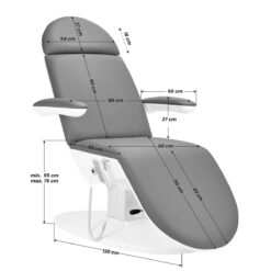 Sähkötoiminen Hoitotuoli SILLON Eclipse 2240K 3 Moottorilla Harmaa Keinutoiminnolla