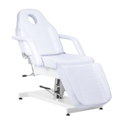 Hydraulinen hoitotuoli Sillon v2 210, viileä valkoinen