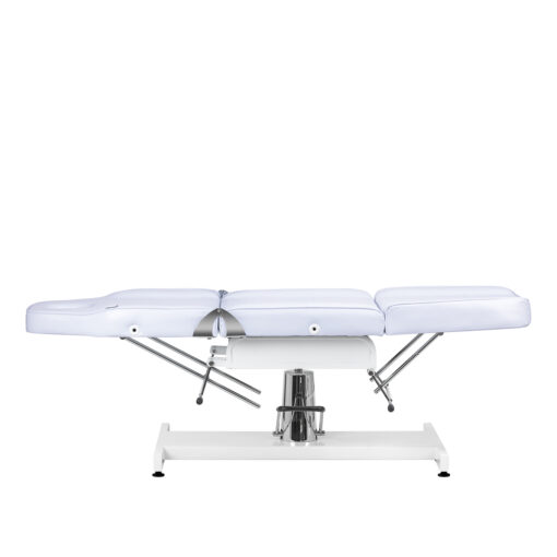 Hydraulinen hoitotuoli Sillon v2 210, viileä valkoinen