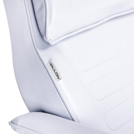 Hydraulinen hoitotuoli Sillon v2 210, viileä valkoinen
