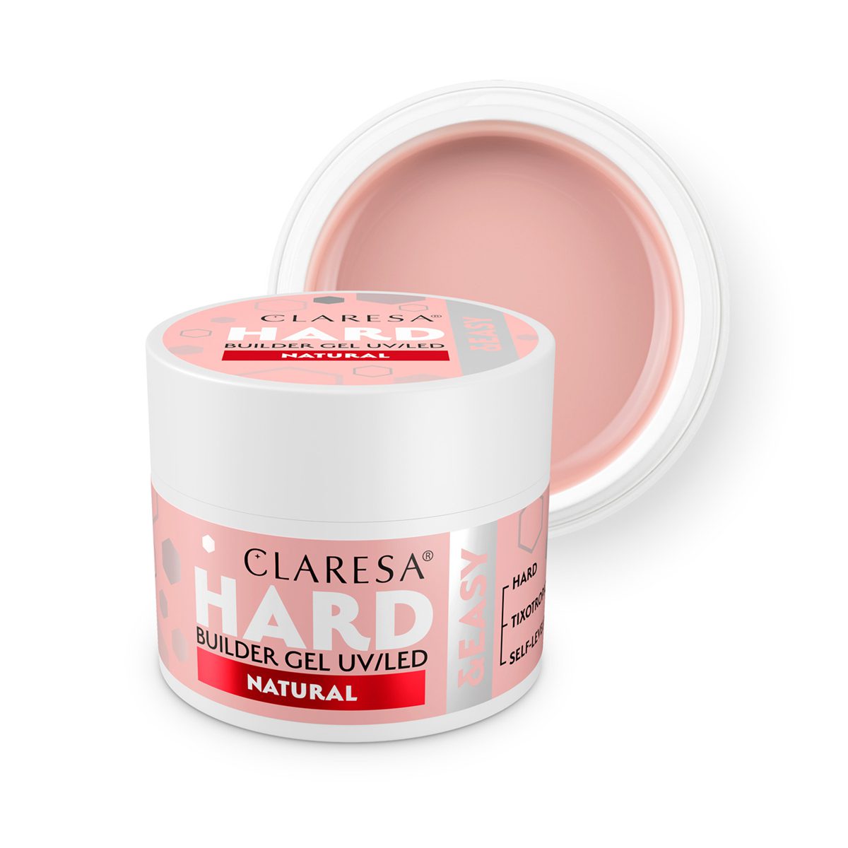 CLARESA HARD&EASY RAKENNUSGEELI Natural 12g