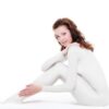 Hoitopuku alipainehierontaan, valkoinen, koko M